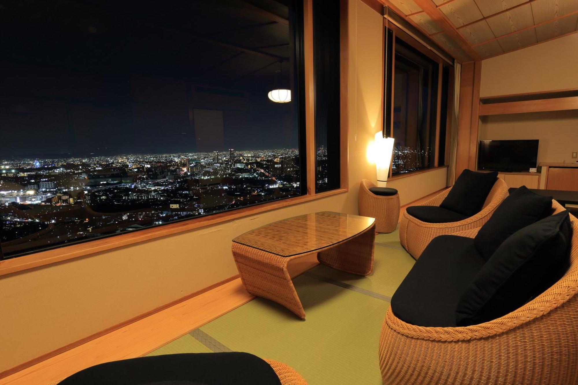 山荘 風の杜 Sanso Kazenomori Minoh Exterior foto