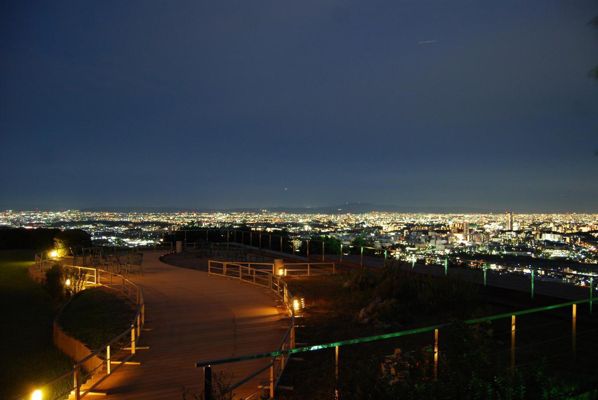 山荘 風の杜 Sanso Kazenomori Minoh Exterior foto