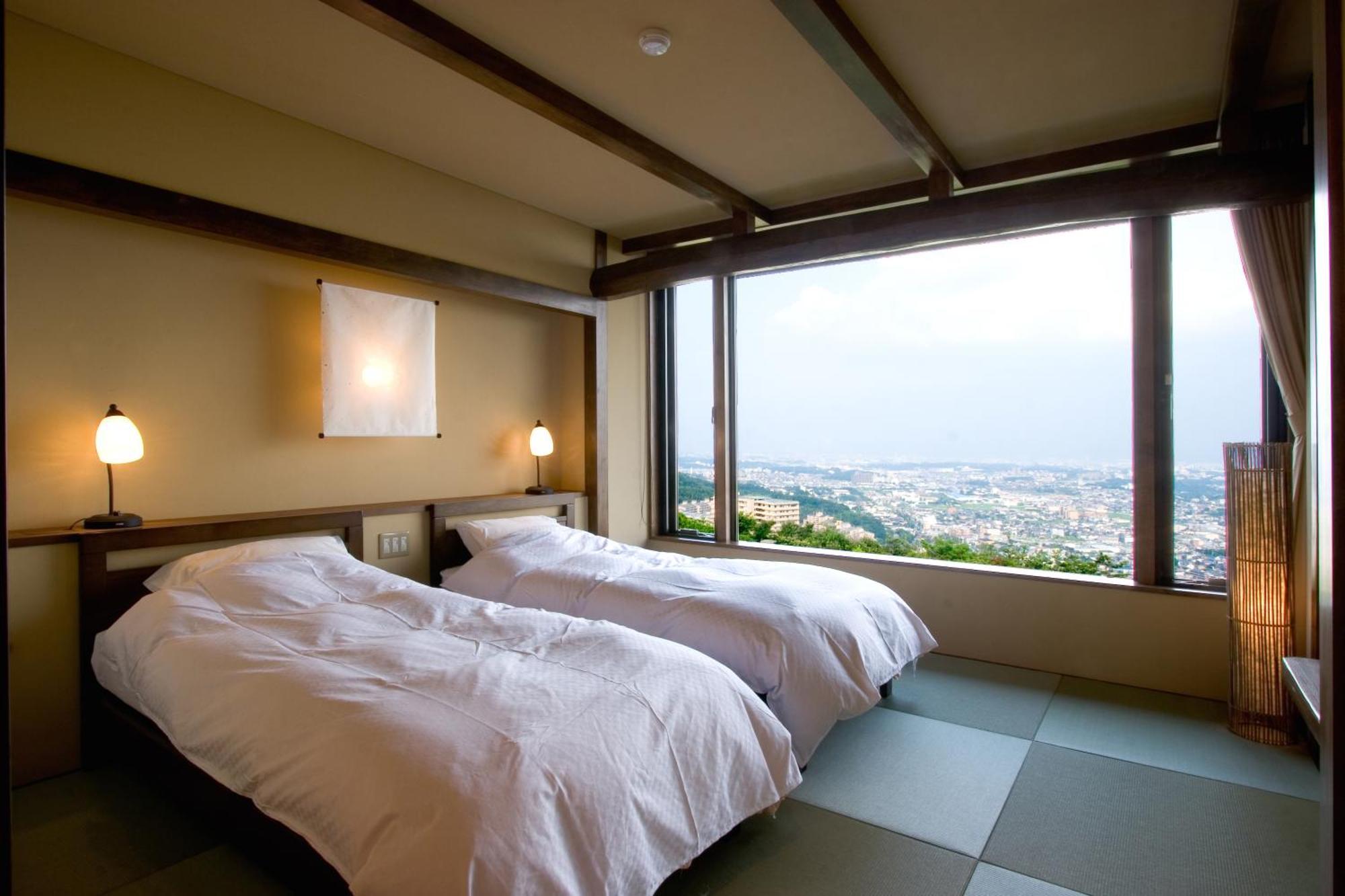 山荘 風の杜 Sanso Kazenomori Minoh Exterior foto