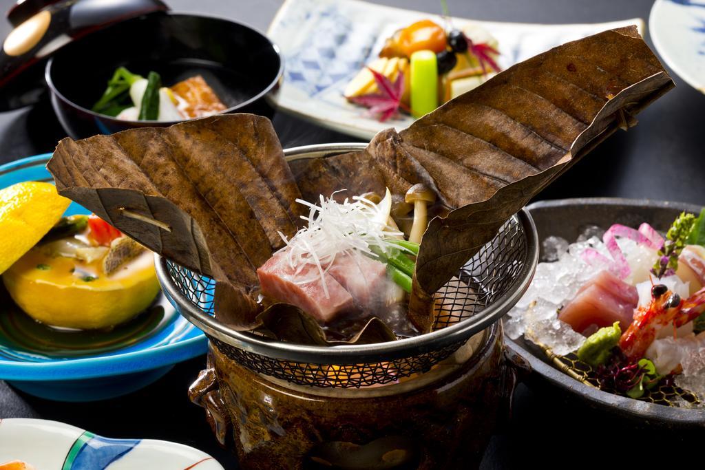 山荘 風の杜 Sanso Kazenomori Minoh Exterior foto